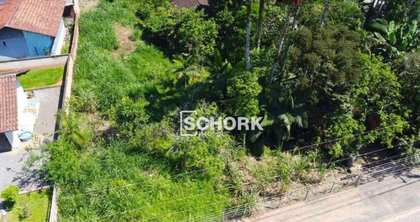 Terreno à venda, 2479 m² por R$ 1.100.000,00 - Quintino - Timbó/SC