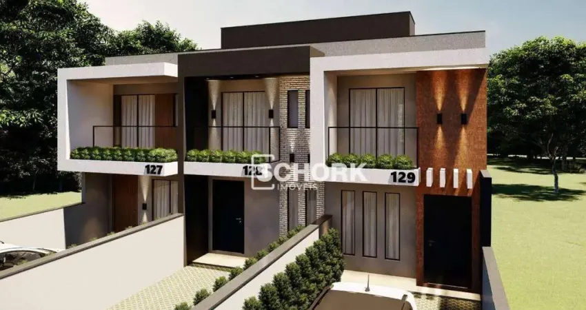 Sobrado com 2 dormitórios à venda, 100 m² por R$ 551.200,00 - Testo Salto - Blumenau/SC