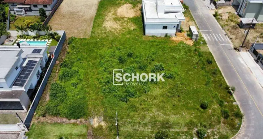 Terreno à venda, 697 m² por r$ 550.000,00 - capitais - timbó/sc