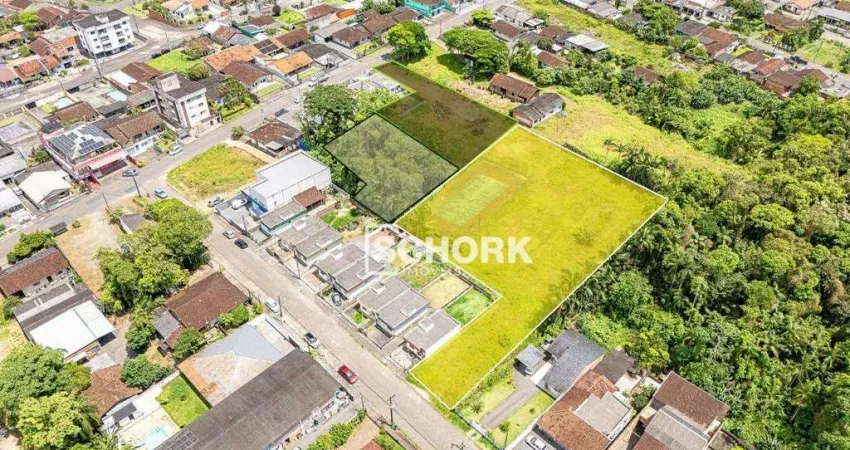 Terreno à venda, 2555 m² por r$ 748.000,00 - carijós - indaial/sc