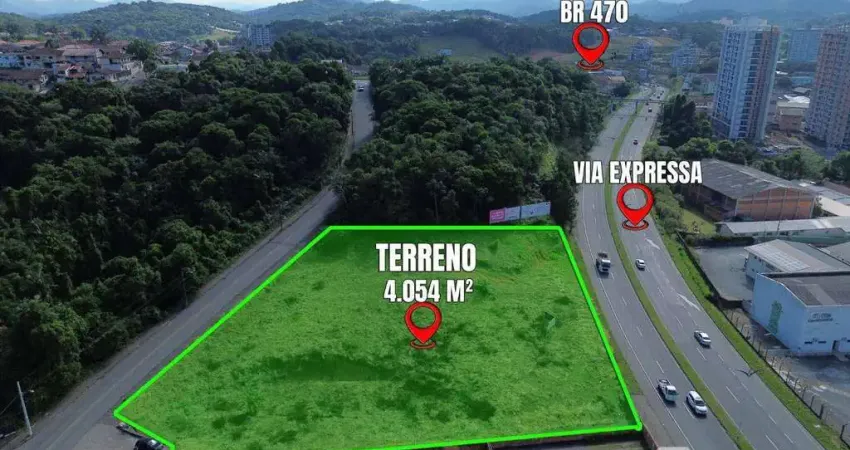Terreno à venda, 4054 m² por R$ 4.800.000,00 - Fortaleza - Blumenau/SC