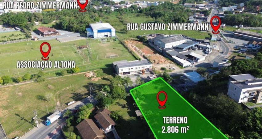 Terreno à venda, 2806 m² por R$ 1.450.000,00 - Itoupava Central - Blumenau/SC
