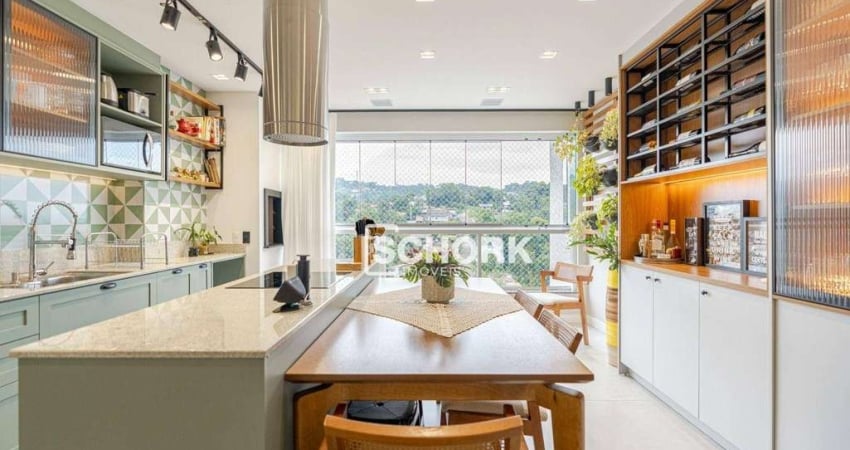 Apartamento com 3 dormitórios à venda, 93 m² por R$ 879.000,00 - Escola Agrícola - Blumenau/SC