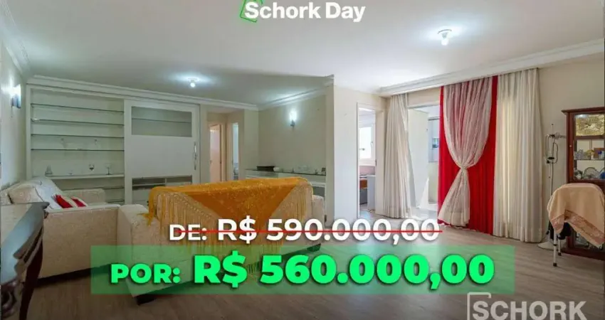 Apartamento com 2 dormitórios à venda, 111 m² por r$ 560.000,00 - velha - blumenau/sc