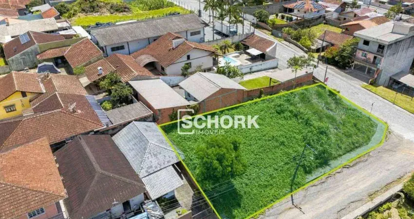Terreno à venda, 654 m² por r$ 320.000,00 - itoupavazinha - blumenau/sc