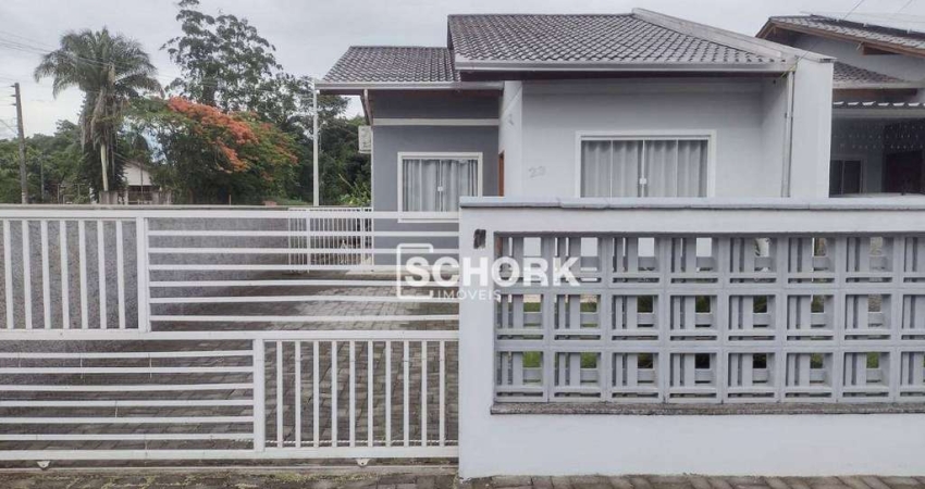 Casa com 2 dormitórios à venda, 62 m² por R$ 290.000,00 - Warnow - Indaial/SC