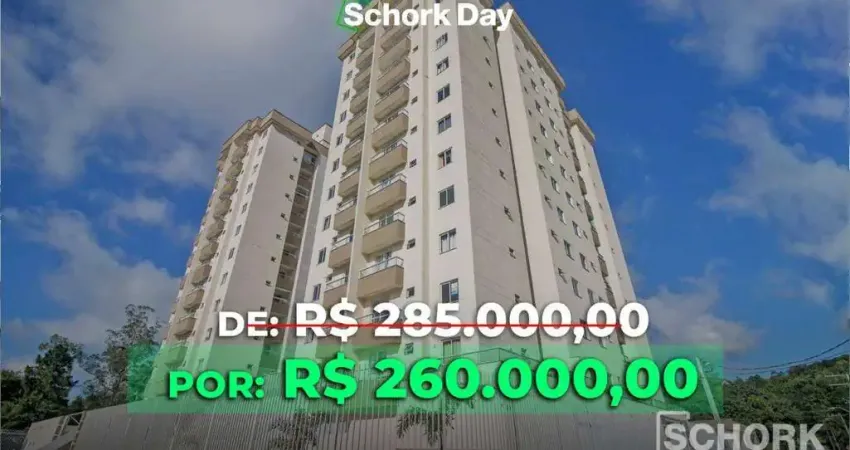 Apartamento com 2 dormitórios à venda, 59 m² por r$ 260.000,00 - itoupava central - blumenau/sc