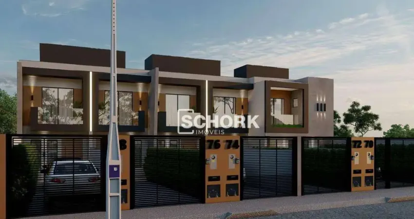Sobrado com 3 dormitórios à venda, 124 m² por R$ 645.000,00 - Escola Agrícola - Blumenau/SC