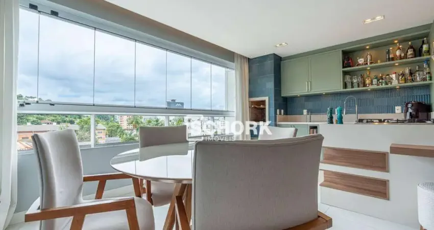 Apartamento com 3 dormitórios à venda, 107 m² por R$ 850.000,00 - Escola Agrícola - Blumenau/SC