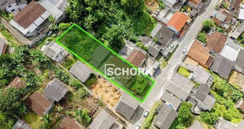 Terreno à venda, 655 m² por r$ 350.000,00 - água verde - blumenau/sc