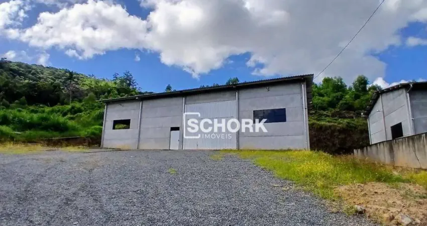 Galpão para alugar, 375 m² por R$ 6.204,00/mês - Fortaleza - Blumenau/SC