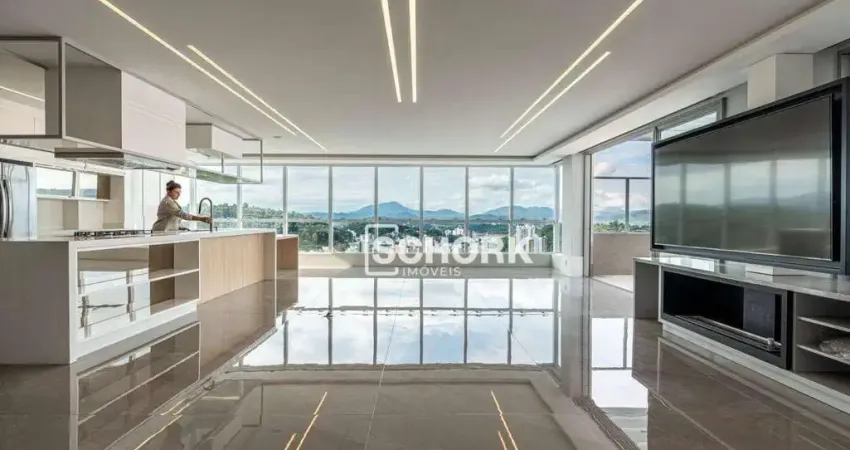 Cobertura com 3 dormitórios à venda, 318 m² por r$ 5.250.000,00 - vila nova - blumenau/sc