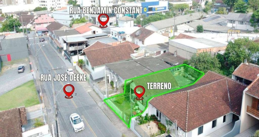 Terreno à venda, 308 m² por R$ 480.000,00 - Escola Agrícola - Blumenau/SC