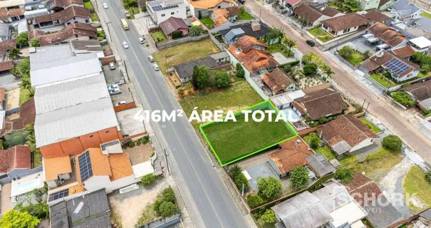 Terreno à venda, 416 m² por R$ 425.000,00 - Das Nações - Timbó/SC