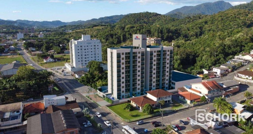 Apartamento com 2 dormitórios à venda, 54 m² por R$ 350.000,00 - Itoupava Central - Blumenau/SC