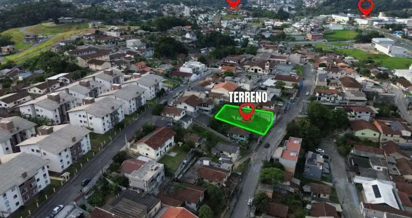 Terreno à venda, 499 m² por r$ 320.000,00 - itoupava norte - blumenau/sc