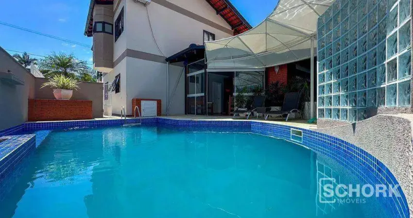 Casa com 3 dormitórios à venda, 256 m² por r$ 1.500.000,00 - nações - indaial/sc