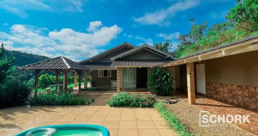 Casa com 4 dormitórios para alugar, 300 m² por r$ 4.900,00/mês - vila itoupava - blumenau/sc