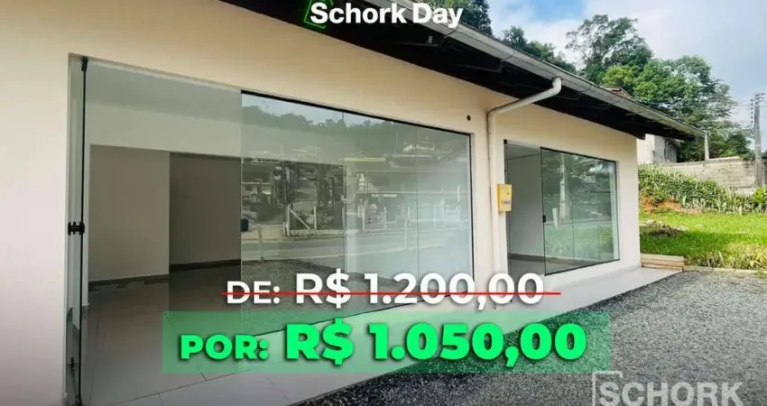 Sala para alugar, 38 m² por r$ 1.061,00/mês - itoupava central - blumenau/sc