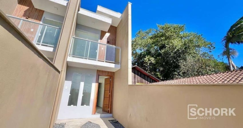 Sobrado com 2 dormitórios para alugar, 70 m² por R$ 1.830,00/mês - Itoupava Central - Blumenau/SC