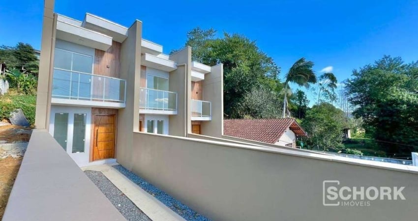 Sobrado com 2 dormitórios para alugar, 70 m² por R$ 1.830,00/mês - Itoupava Central - Blumenau/SC