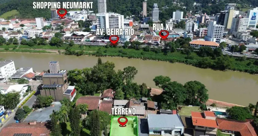 Terreno à venda, 360 m² por R$ 750.000,00 - Ponta Aguda - Blumenau/SC