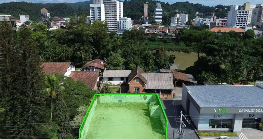 Terreno à venda, 360 m² por r$ 750.000,00 - ponta aguda - blumenau/sc