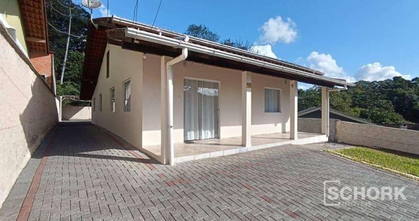 Casa com 3 dormitórios para alugar, 88 m² por R$ 2.262,03/mês - Testo Salto - Blumenau/SC