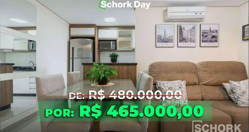 Apartamento com 2 dormitórios à venda, 54 m² por r$ 465.000,00 - água verde - blumenau/sc