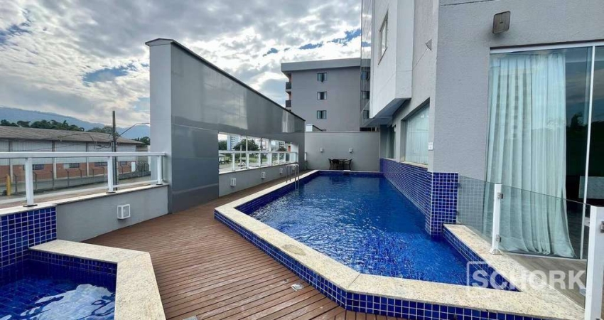 Apartamento com 2 dormitórios para alugar, 85 m² por R$ 2.484,00/mês - Itoupava Central - Blumenau/SC
