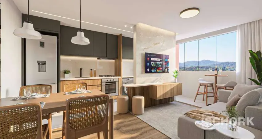 Apartamento com 2 dormitórios à venda, 47 m² por R$ 262.550,00 - Itoupava Central - Blumenau/SC