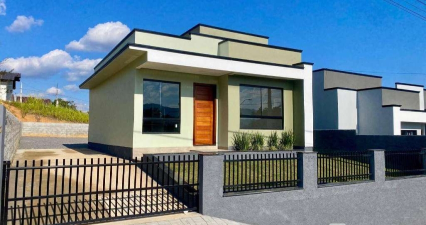 Casa com 3 dormitórios à venda, 66 m² por R$ 439.000,00 - João Paulo II - Indaial/SC