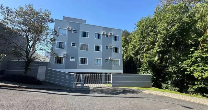 Apartamento com 2 dormitórios à venda, 53 m² por r$ 370.000,00 - salto weissbach - blumenau/sc