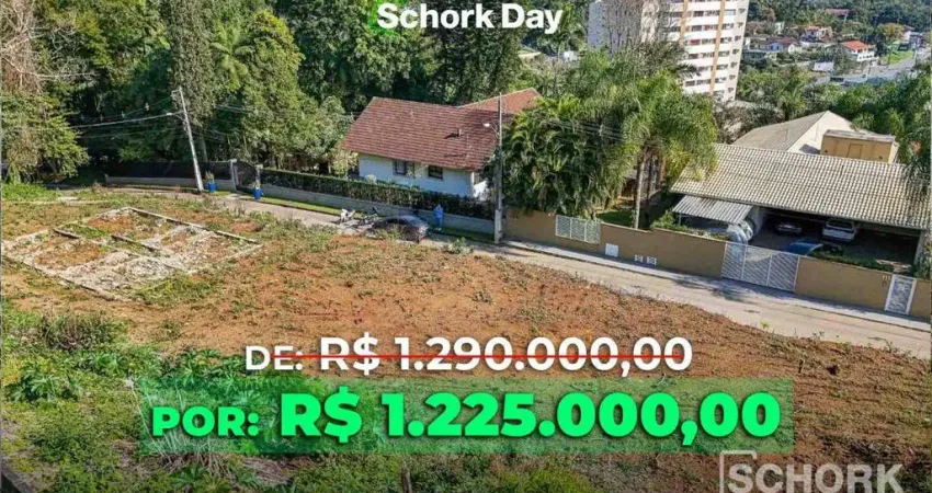 Terreno à venda, 1961 m² por r$ 1.225.000,00 - itoupava seca - blumenau/sc