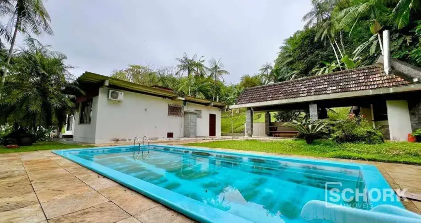 Casa com amplo terreno para alugar, 612 m² por r$ 12.355/mês - badenfurt - blumenau/sc