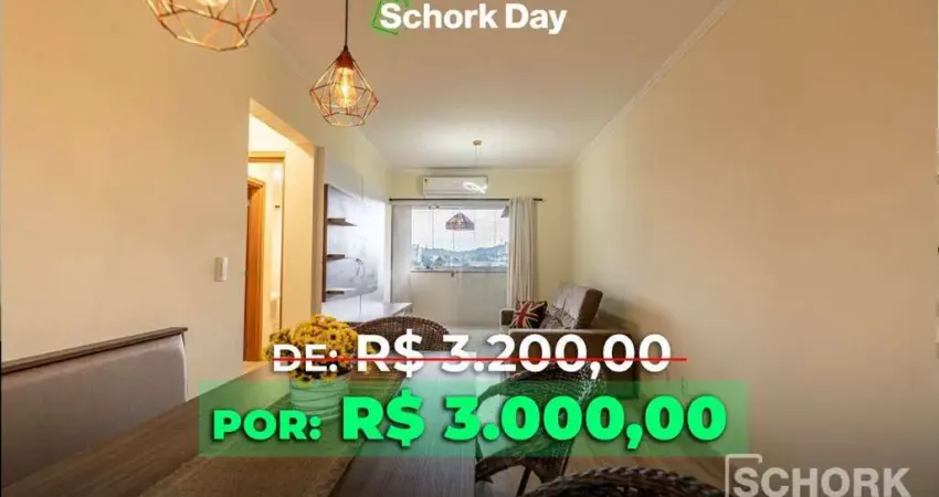 Apartamento com 2 dormitórios para alugar, 75 m² por r$ 3.397,50/mês - velha - blumenau/sc