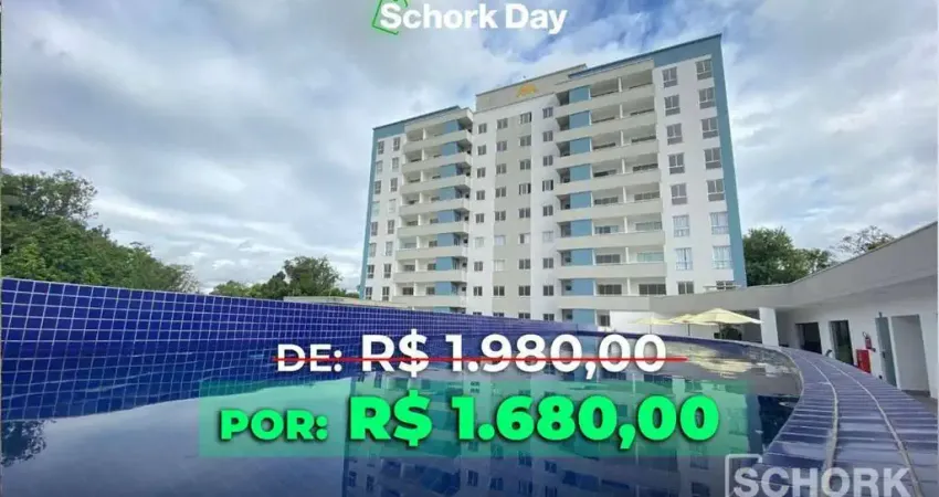 Apartamento com 2 dormitórios para alugar, 65 m² por r$ 2.118,36/mês - itoupava central - blumenau/sc