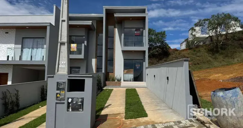 Sobrado com 2 dormitórios à venda, 90 m² por r$ 450.000,00 - itoupava central - blumenau/sc