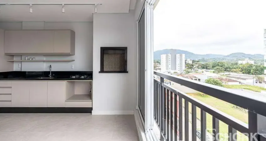 Apartamento com 2 dormitórios para alugar, 90 m² por r$ 3.883,33/mês - centro - timbó/sc