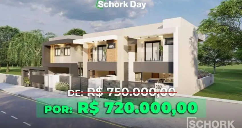 Sobrado com 3 dormitórios à venda, 137 m² por r$ 720.000,00 - quintino - timbó/sc