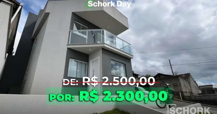 Casa com 2 dormitórios para alugar, 81 m² por r$ 2.300,00/mês - itoupava central - blumenau/sc