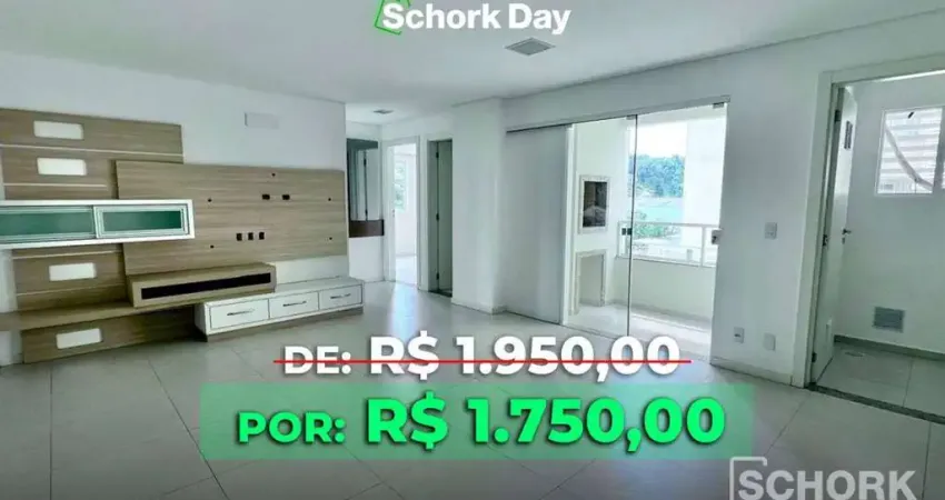 Apartamento com 2 dormitórios para alugar, 71 m² por r$ 2.332,32/mês - itoupava central - blumenau/sc