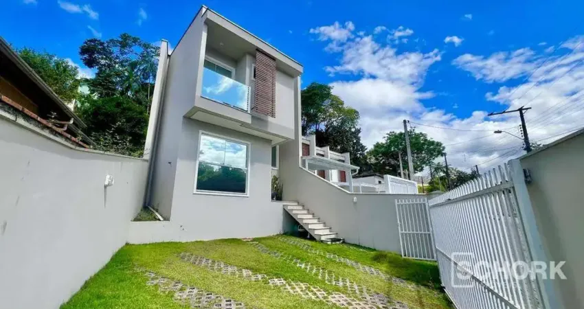 Sobrado com 2 dormitórios para alugar, 109 m² por r$ 3.600,00/mês - itoupava norte - blumenau/sc