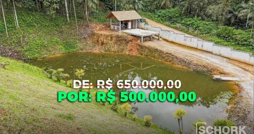 Sítio com 1 dormitório à venda, 7885 m² por R$ 500.000,00 - Vila Itoupava - Blumenau/SC