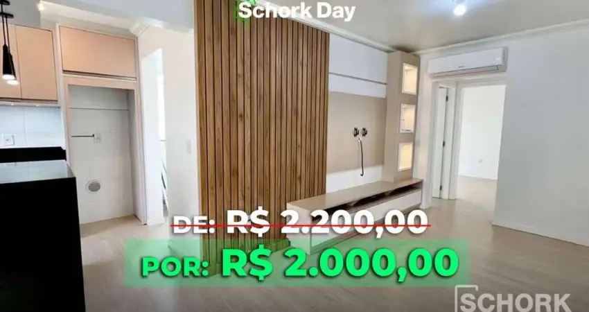 Apartamento com 2 dormitórios para alugar, 62 m² por r$ 2.000/mês + taxas- itoupava central - blumenau/sc