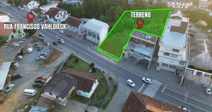 Terreno à venda, 1929 m² por r$ 1.600.000,00 - fortaleza - blumenau/sc