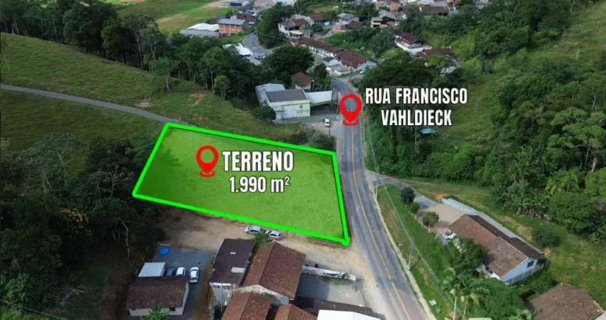 Terreno à venda, 1990 m² por R$ 900.000,00 - Fortaleza - Blumenau/SC