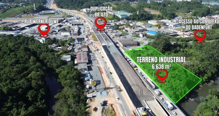 Terreno à venda, 6638 m² por R$ 3.900.000,00 - Badenfurt - Blumenau/SC
