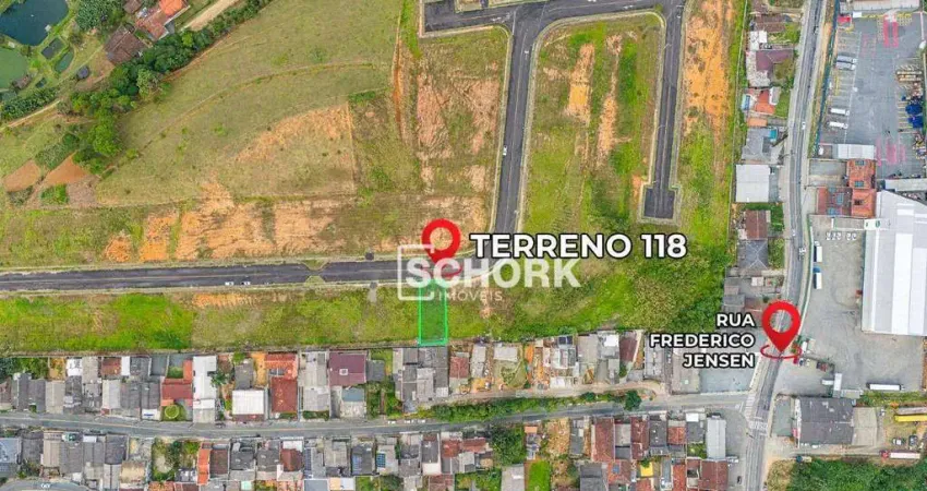 Terreno à venda, 390 m² por r$ 350.000,00 - itoupavazinha - blumenau/sc