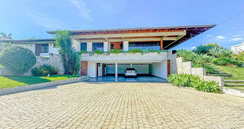 Casa com 5 dormitórios à venda, 540 m² por r$ 3.100.000,00 - itoupava norte - blumenau/sc